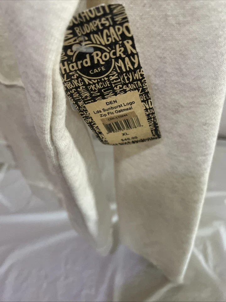 Hard Rock Cafe Denver Hoodie Womens XL Sweatshirt Pullover - Image 2 of 4