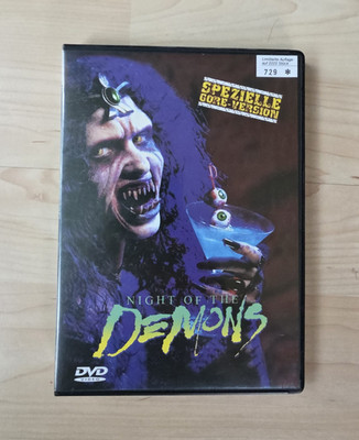 Bertucci Film Night of the Demons DVD Gore Edition Horror FSK 18 Deutsch Quigley