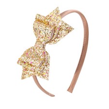 Glitter Girls Headband, Sparkly Sequin Heart Butterfly Star Hair Accessory fo...