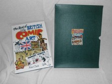 TIGER TIMS OWN COMIC COLLECTION REPRO in FOLDER (16) + COMIC ART BOOK ALAN CLARK