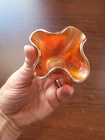 Cracked & Chipped Fenton Carnival Glass Marigold Kittens Pattern Toothpick