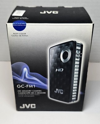 JVC HDメモリーカメラ GC-FM1 JVC PICSIO GC-FM1 HD Memory Camera Basic Kit (Black) B&H Photo