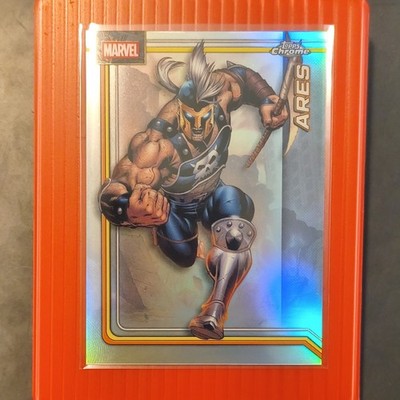 2026 Topps Chrome Marvel Comics Ares Refractor #008