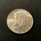 1964-P Kennedy Half Dollar 90% Silver Clean and sharp Exact Coin Shown Only One!