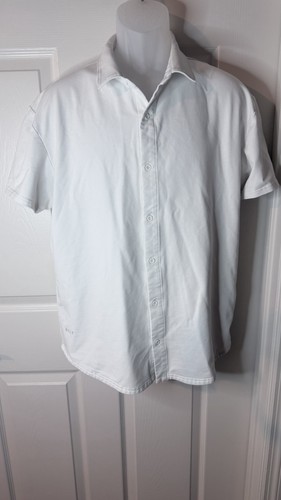 BYLT Premium Basics White Button- Up Shirt Size XL in Good Condition