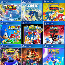 Sonic The Hedgehog PlayStation PS4 Family Fun Kids Teen Games - Choose Your Game