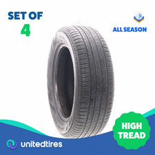 Set of (4) Used 255/60R20 Pirelli Scorpion Ze...