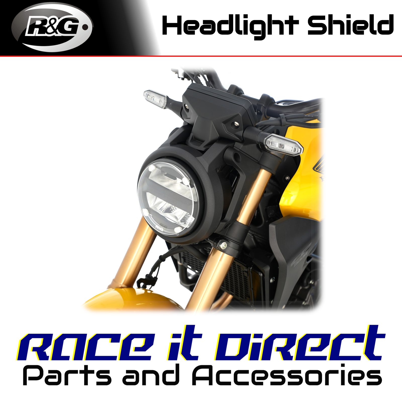 R&G - HLS0078CL - Headlight Shields