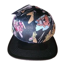 Five Nights At Freddy’s Hat Cap Black Snapback Bioworld NEW