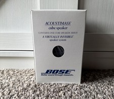 Bose Acoustimass Double Cube Swivel Speaker Array System Black Open Box