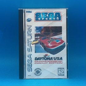 Daytona USA: Championship Circuit Edition (Sega Saturn, 1998) Complete w/ Manual