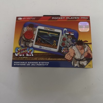 My Arcade Street Fighter II Pocket Player Pro: Portable Game System with 2 Games