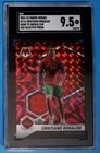 2021-22 Panini Mosaic #1114 Cristiano Ronaldo Red Reactive Prizm SGC 9.5 MT+