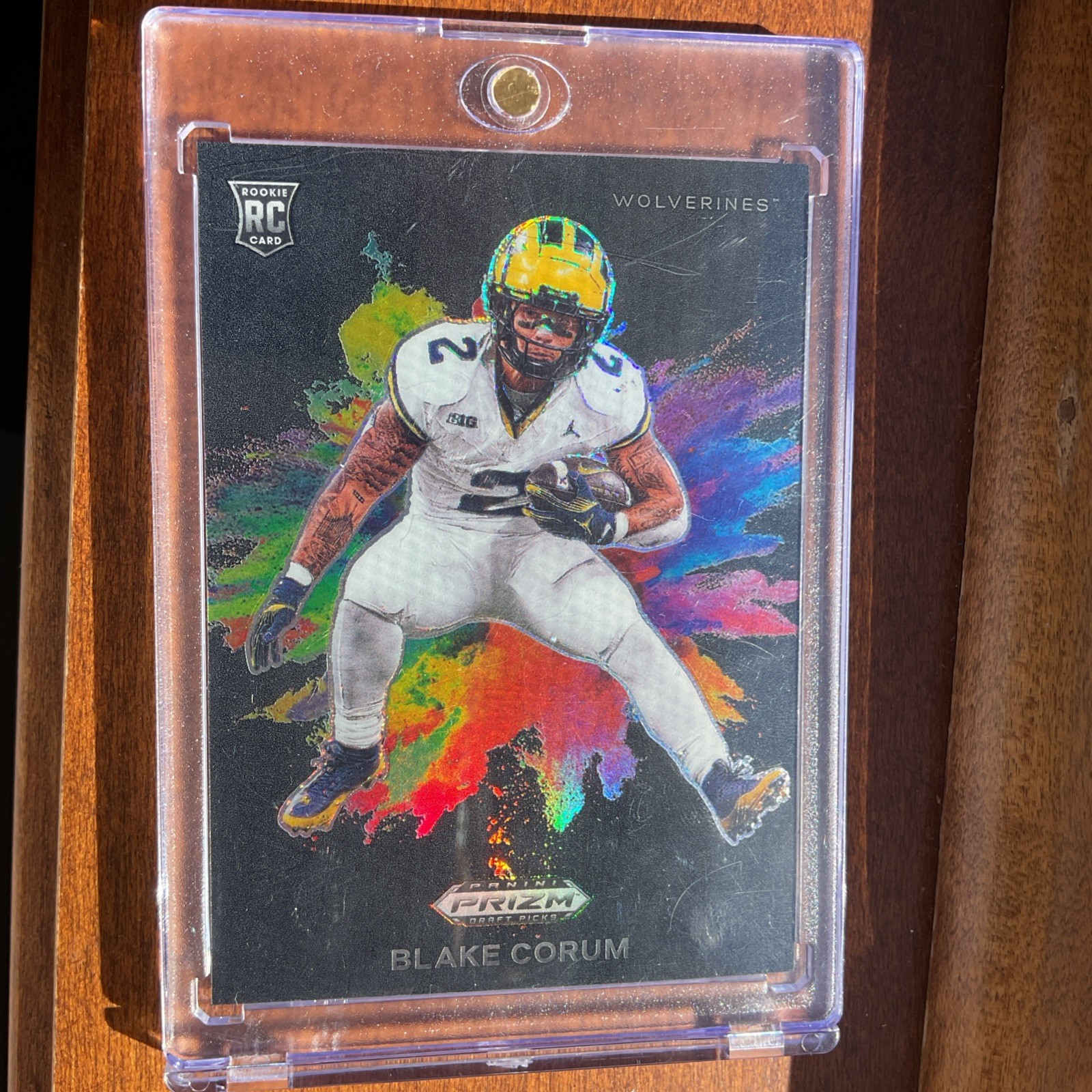 2024 Panini Prizm Draft Picks - Color Blast Blake Corum #CB-20 (RC)