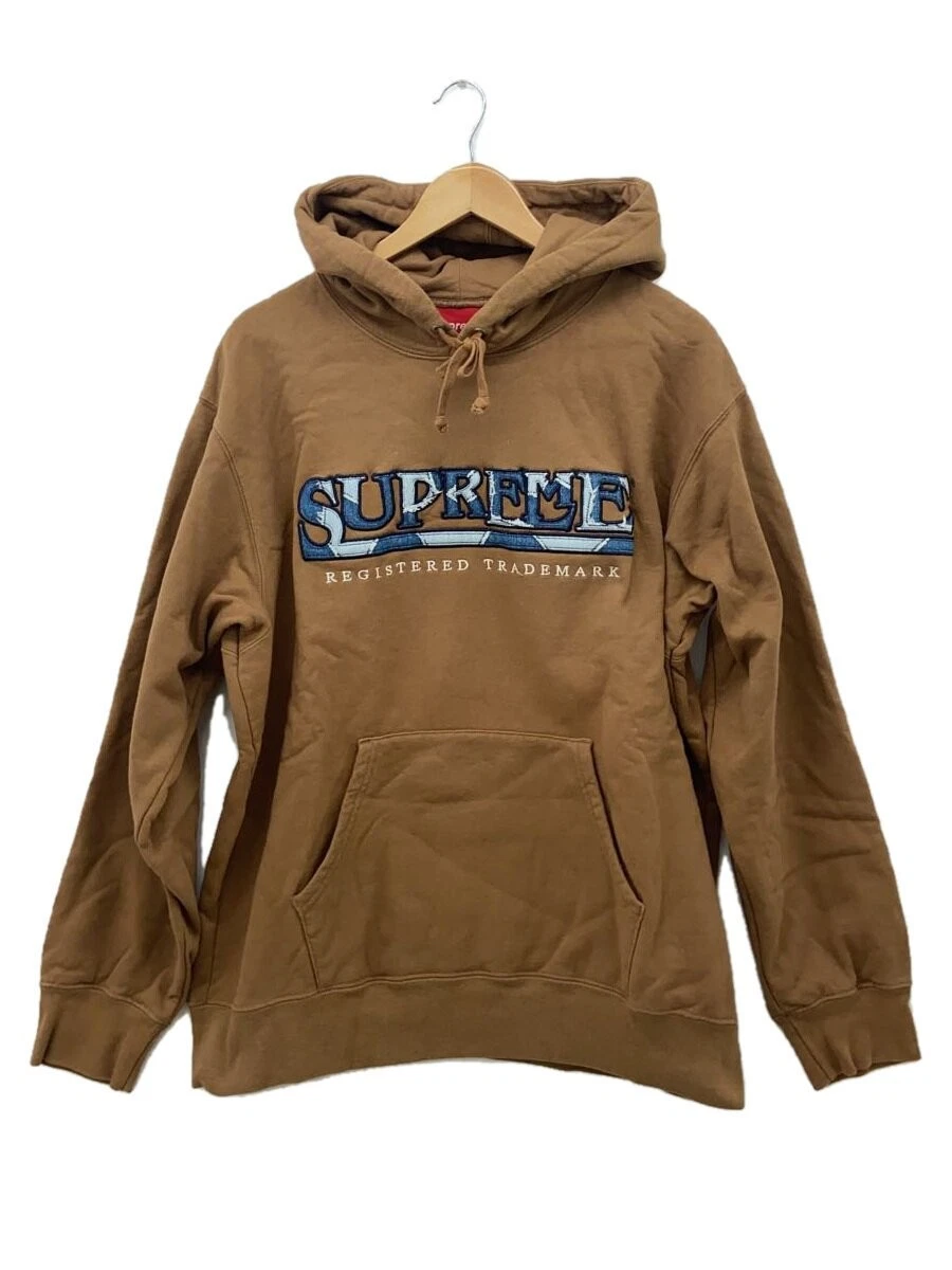 Sweat à capuche Supreme marron M occasion