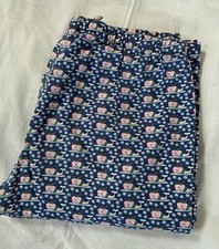 Vineyard Vines Sz S Christmas Pajama Pants Whale Reindeer Drawstring Waist