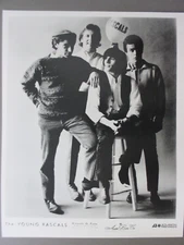 Young Rascals 8X10 glossy black & white promo photo !