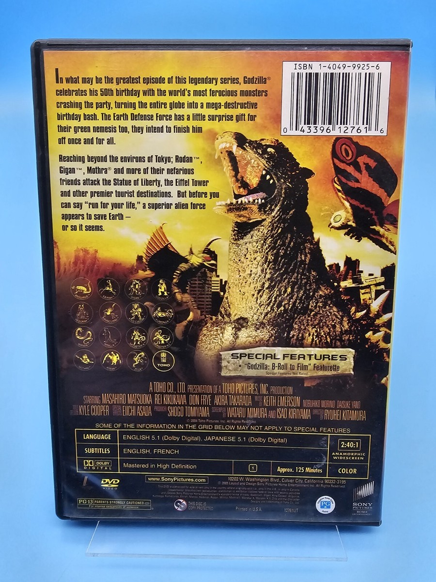 Godzilla: Final Wars (DVD, 2005) 43396127616| eBay