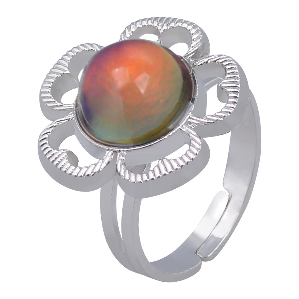 Exclusive Kids Colour Changing Mood Ring Emotion Band Gem Rings