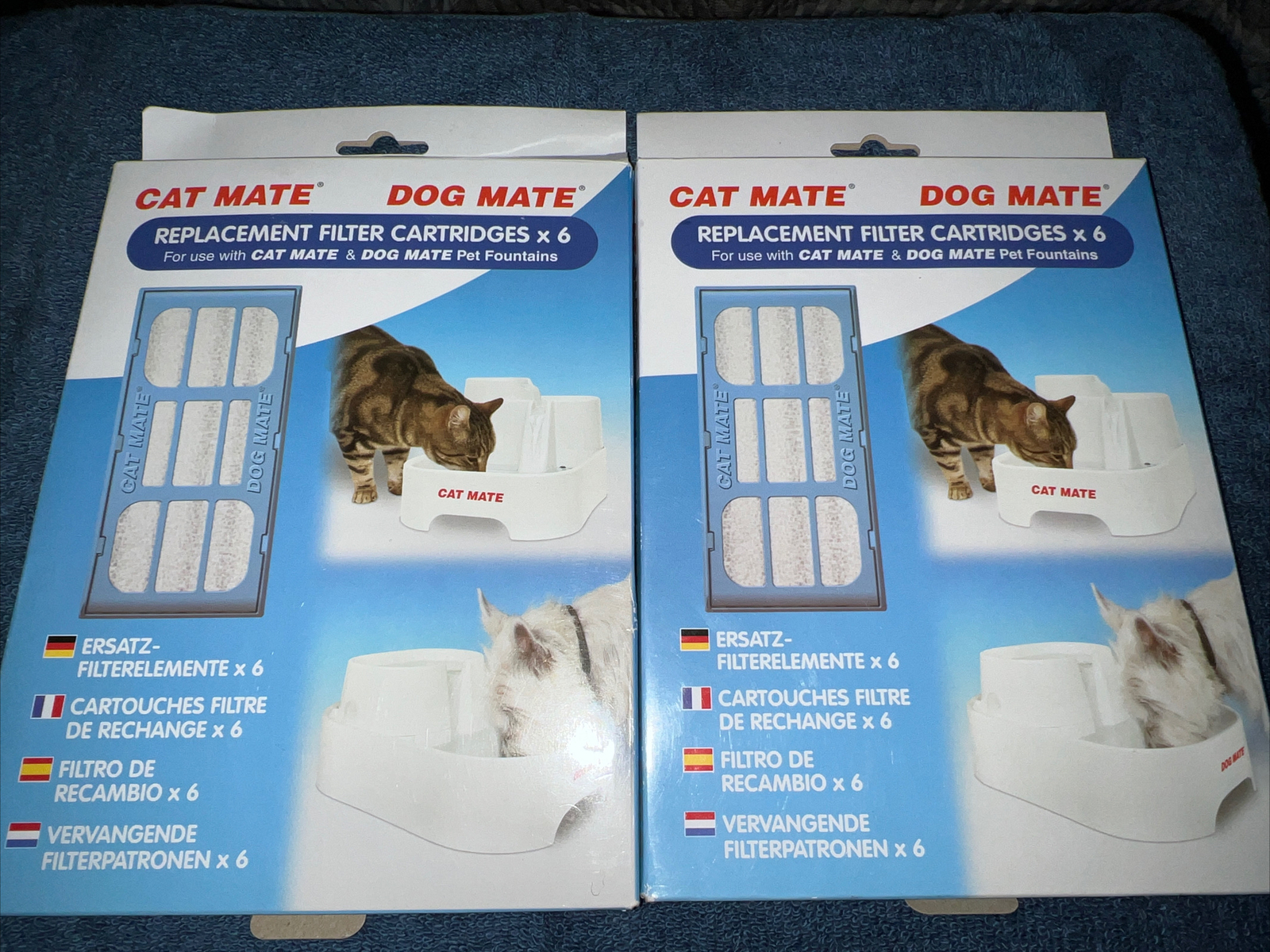 Cartridge For Pet Fountain 2x- 6 Count Pkgs. B25