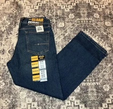 Ariat Men's Rebar M4 Relaxed DuraStretch Boot Cut Jeans 10016221 Size 32x30