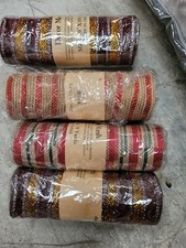 Lot of 4 Assorted 10 x 10 Yards Decor Mesh