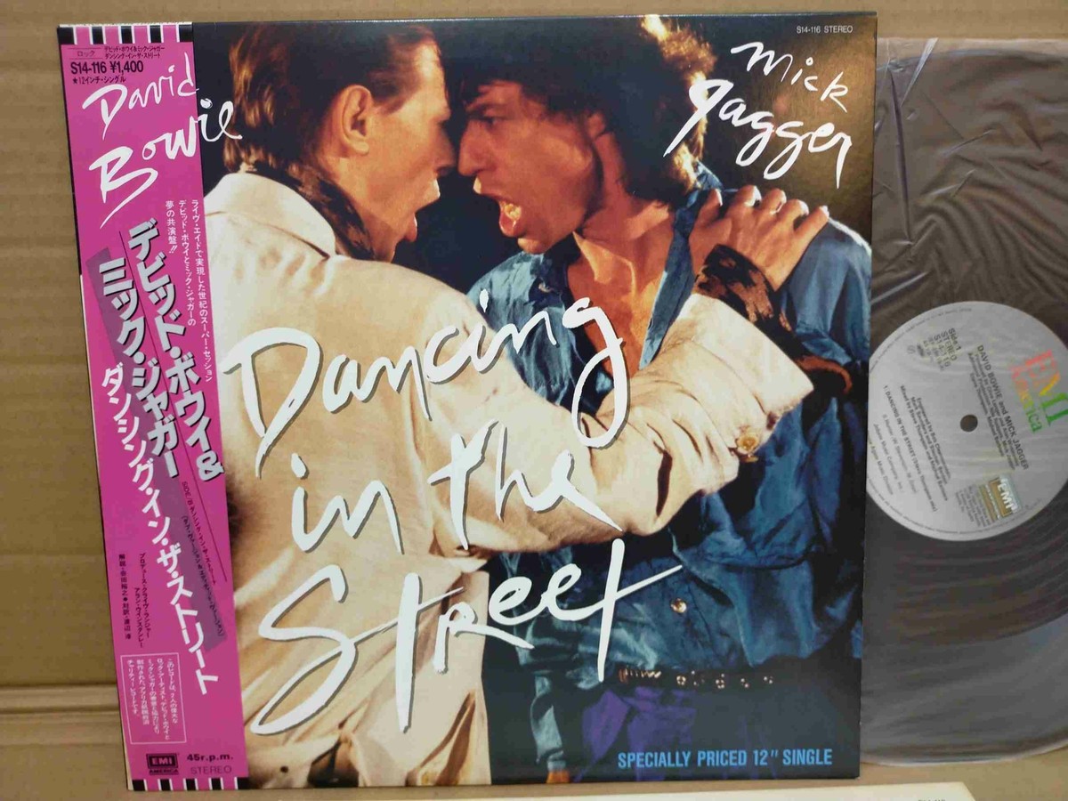 DAVID BOWIE MICK JAGGER / DANCING IN THE STREET S14-116 JAPAN 12