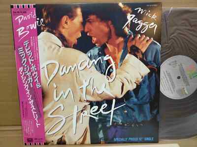 DAVID BOWIE MICK JAGGER / DANCING IN THE STREET S14-116 JAPAN 12