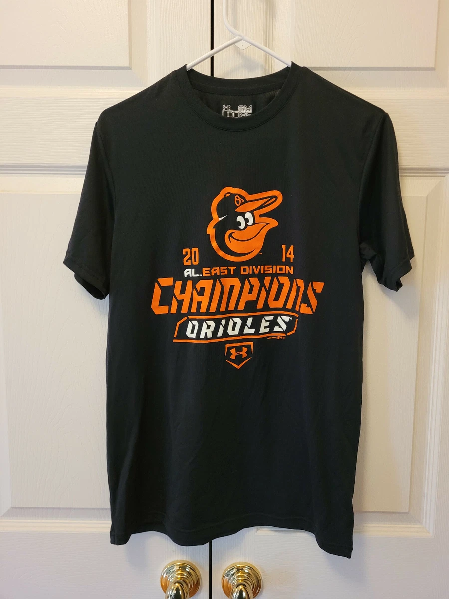 Men Under Armour Black 2014 AL Champions Baltimore Orioles Loose T