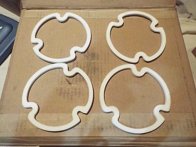 71 72 1971 or 1972 Chevy Chevelle & Malibu Tail Light Lens Gasket Set of 4