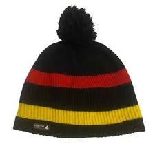 Burton Knit Beanie Pom Hat Stripes Snow Unisex One Size EUC
