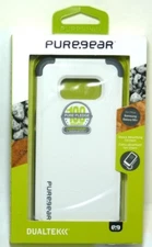 PureGear DualTek Extreme Shock Impact Tough Case for Samsung S8+ , White