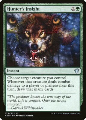 MTG Commander 2020 C20 Hunter's Insight MINT