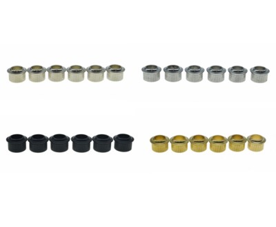 Brass 10mm Round Vintage Guitar Tuners Conversion Bushings Tuning Keys Ferrules