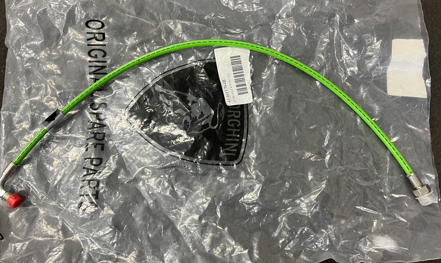 LAMBORGHINI MURCIELAGO LP640 ABS HOSE BRAKE LINE ASSEMBLY OEM 413611764B NEW