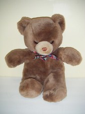 Vintage GUND Tender Teddy 15" Plush Stuffed Toy