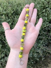 Bracciale in vetro di Murano sterling 925