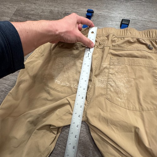 Marmot Pants Mens 32 Beige Belted Hiking Nylon Lightweight 32x30 Gorpcore Adult - Picture 10 of 14