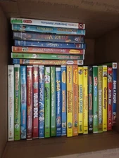Lot of 28 veggie tale CLASSICS + more DVD MOVIES, amazing titles🍉❤❤ trl1/#67