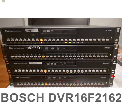 BOSCH DVR16F2162  DVR / POWER TESTED ONLY / 4 AVAILABLE