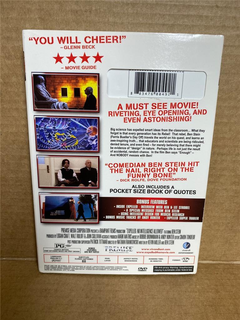 Expelled: No Intelligence Allowed (DVD, 2008), Ben Stein