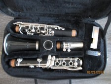 Normandy 4 brand Wood Clarinet with case. Made in USA