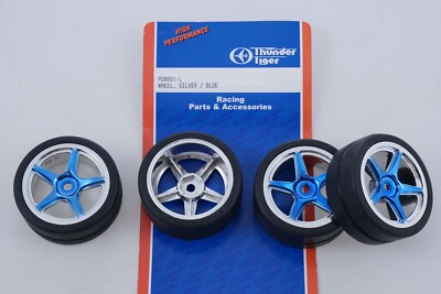 Thunder Tiger PD6601-L Wheels Silver/Blau Modell