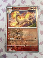 Rapidash 78 Reverse Holo Pokémon 151 