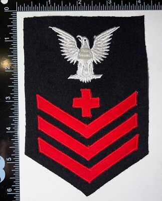 Po First Class WWII USN Pharmacist Mate Corpsmen Petty Officer 1st Class PO 1st CL ...