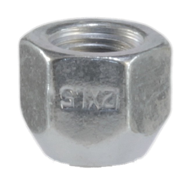 20 PIECE OPEN END LUG NUTS 12x1.5 THREAD PITCH STEEL ZINC