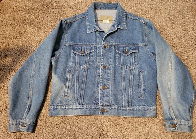 ジャケット・アウター 90s OLD GAP light ounce denim anorak JKT Vintage 90s Gap Light Wash Distressed Sherpa Lined Denim