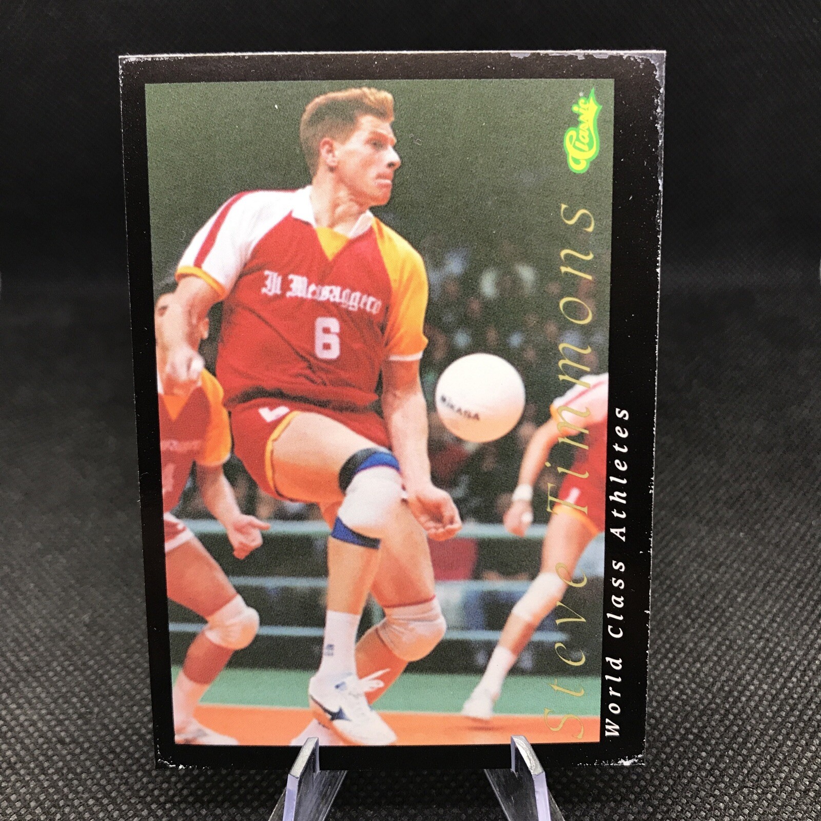 Steve Timmons 1992 Classic World Class Athletes #32 USC Trojans 3I POOR
