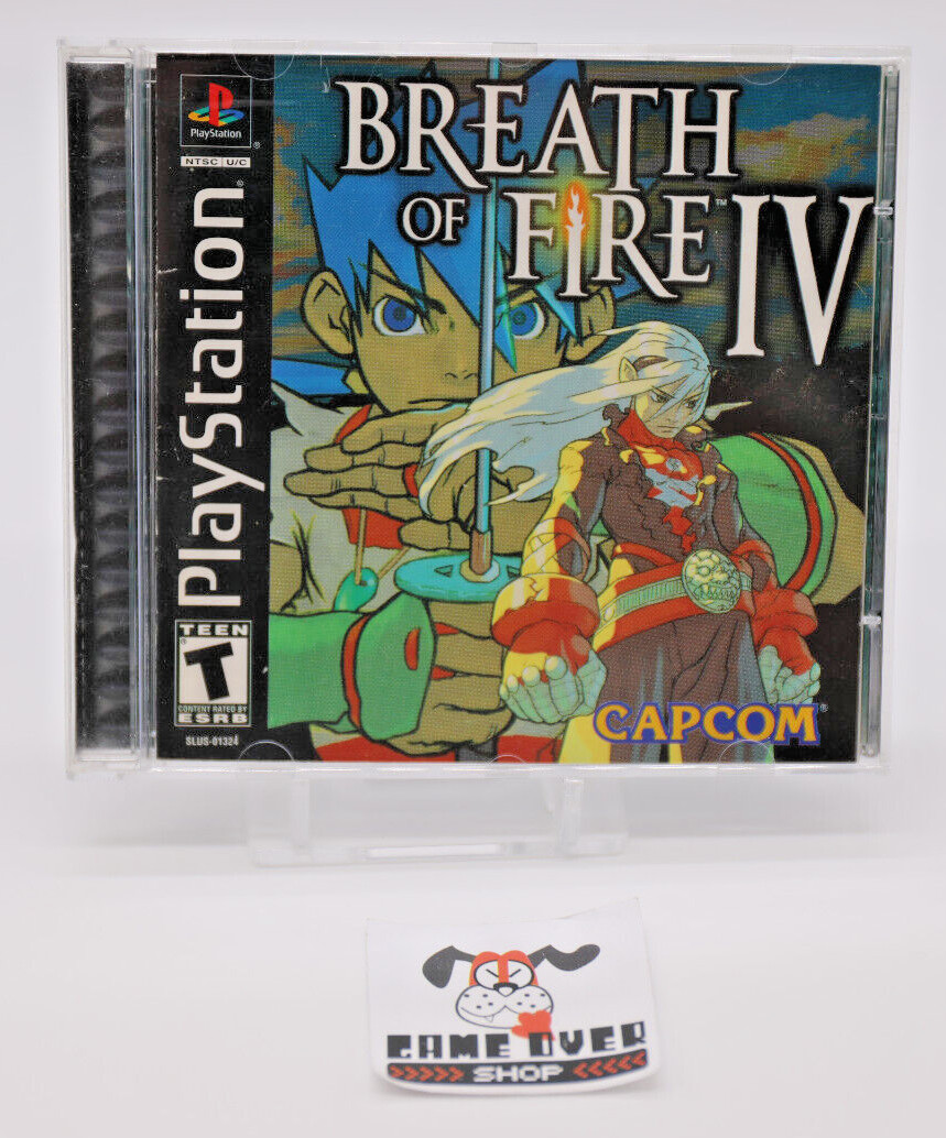 BREATH OF FIRE IV - Playstation 1 PS1 - NTSC (US)