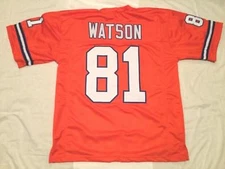 UNSIGNED CUSTOM Sewn Stitched Steve Watson Orange Jersey - M, L, XL, 2XL